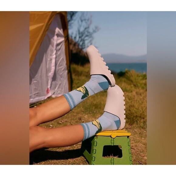 Free People Movement Women's Gray Halftime Mules Clogs Shoes Size 11 Beach Pool - Picture 3 of 10